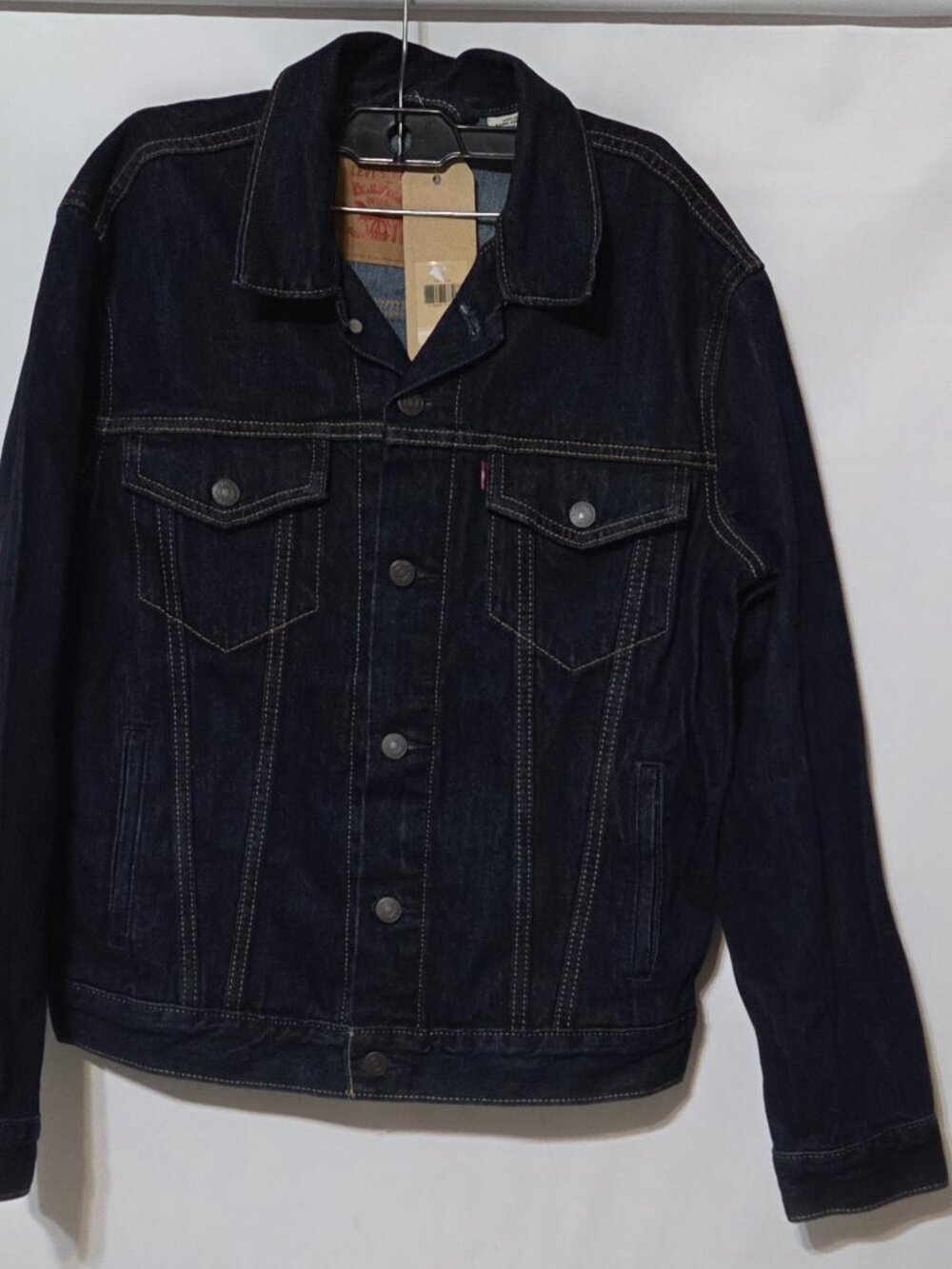 Levi's Men's Trucker Denim Jacket in Rinse Blue 72334-0134 Size Small